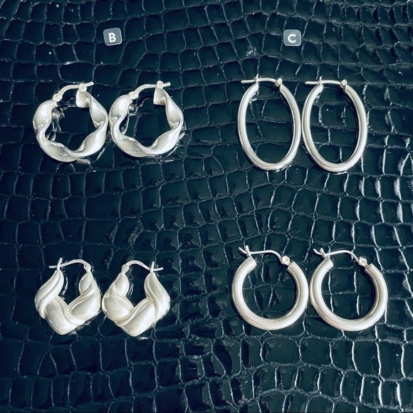 Sale 🔥 Sterling Silver Earrings Starting at $15 - Picture 4 of 8